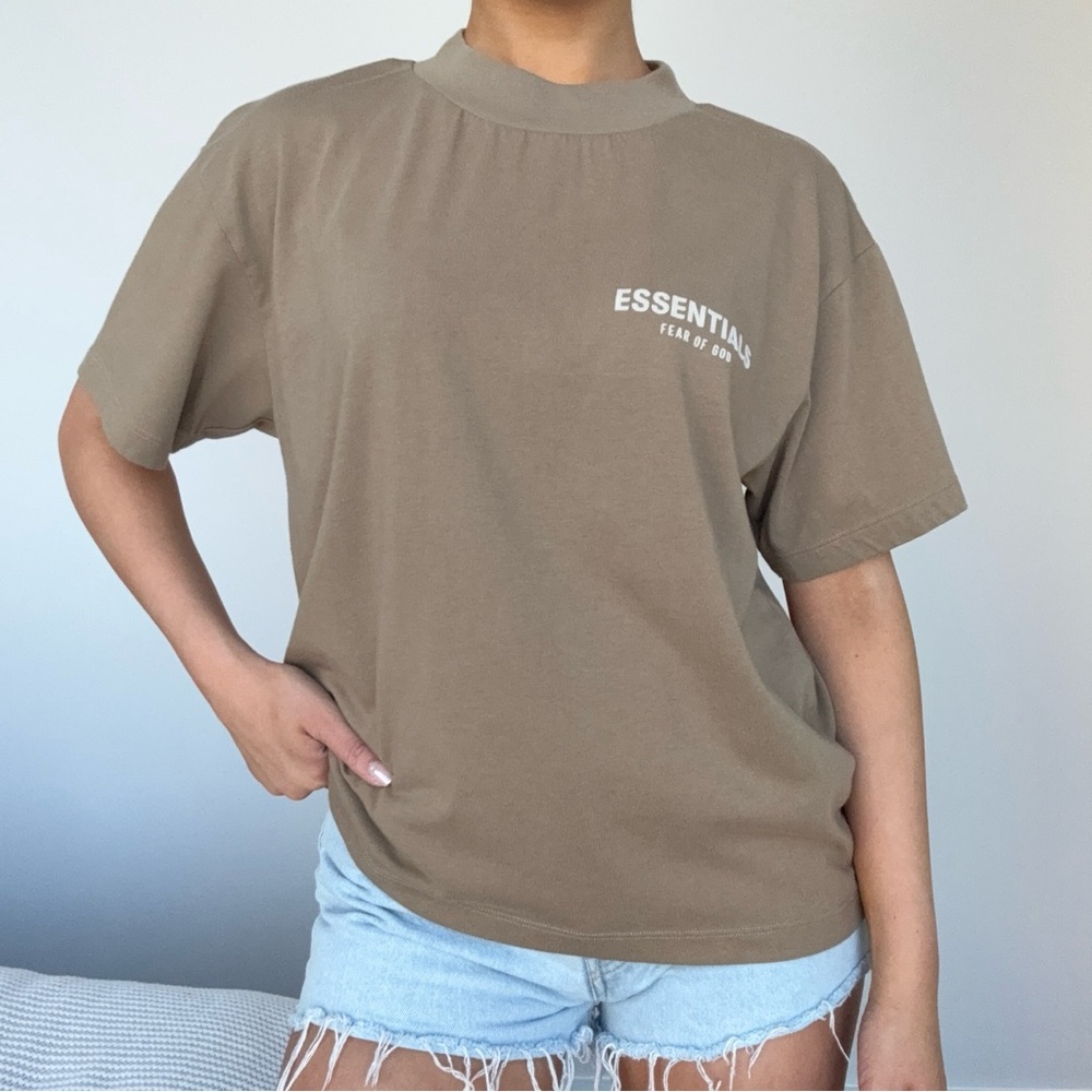 Fear of God Essentials Brown T-Shirt
